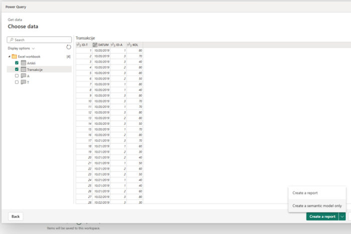 Model view in the cloud – Excel kitchenette